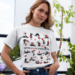 20 Arten Wein zu trinken - T-Shirt Damen