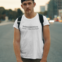 Laden Sie das Bild in den Galerie-Viewer, Bedienungsanleitung - T-Shirt Herren