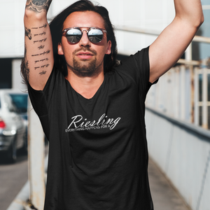 Everything happens for a Riesling - T-Shirt Herren