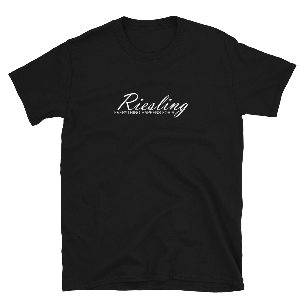 Everything happens for a Riesling - T-Shirt Herren
