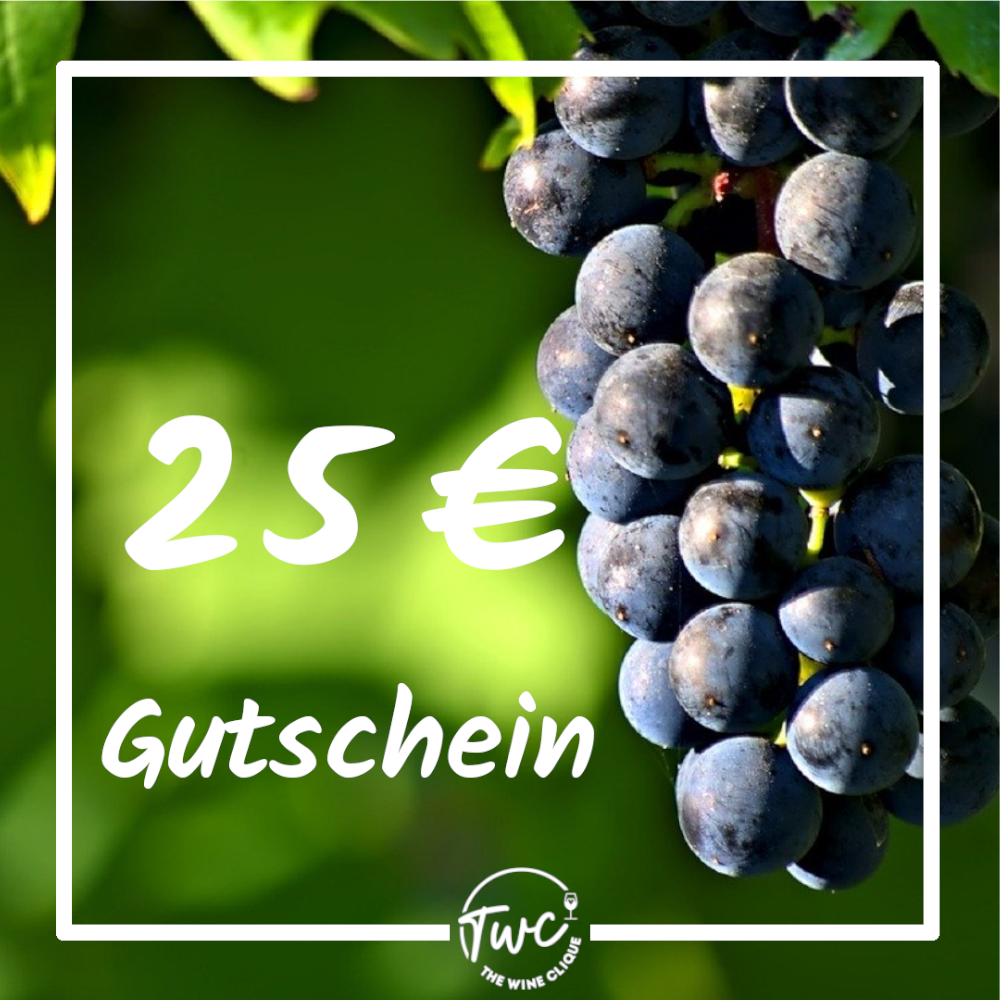 TheWineClique Geschenkgutschein 25 €
