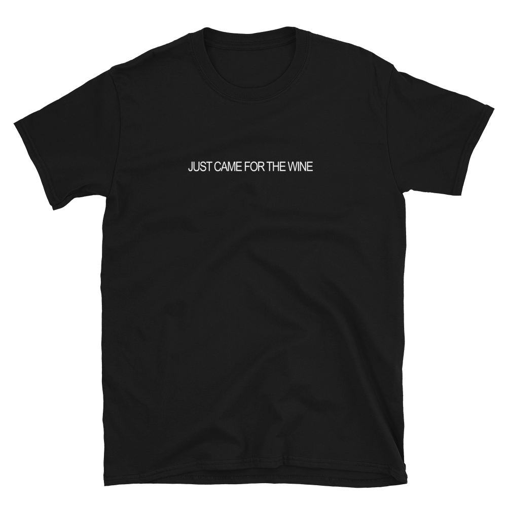 Just came for the wine - T-Shirt Herren