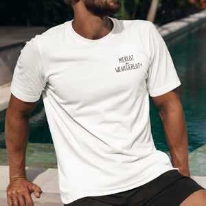 Merlot oder Wenigerlot - T-Shirt Herren