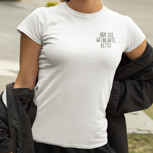 Weinkarte - T-Shirt Damen