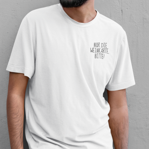 Weinkarte - T-Shirt Herren