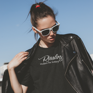 Riesling makes me happy - T-Shirt Damen