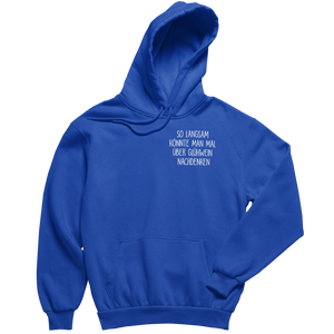 Über Glühwein nachdenken - Premium Hoodie