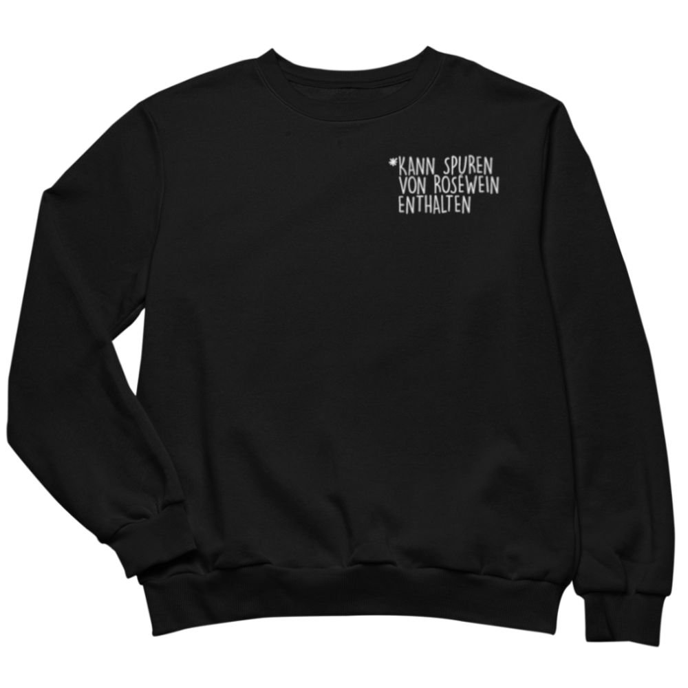 Spuren von Roséwein - Sweatshirt