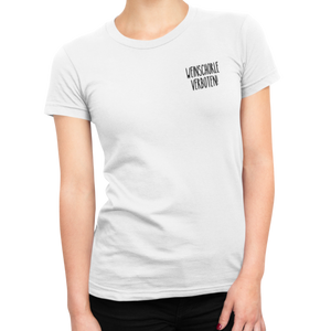 Weinschorle verboten - T-Shirt Damen