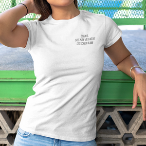 Wein streicheln - T-Shirt Damen
