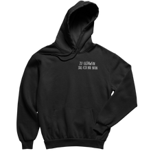 Laden Sie das Bild in den Galerie-Viewer, Zu Glühwein sag ich nie nein - Premium Hoodie