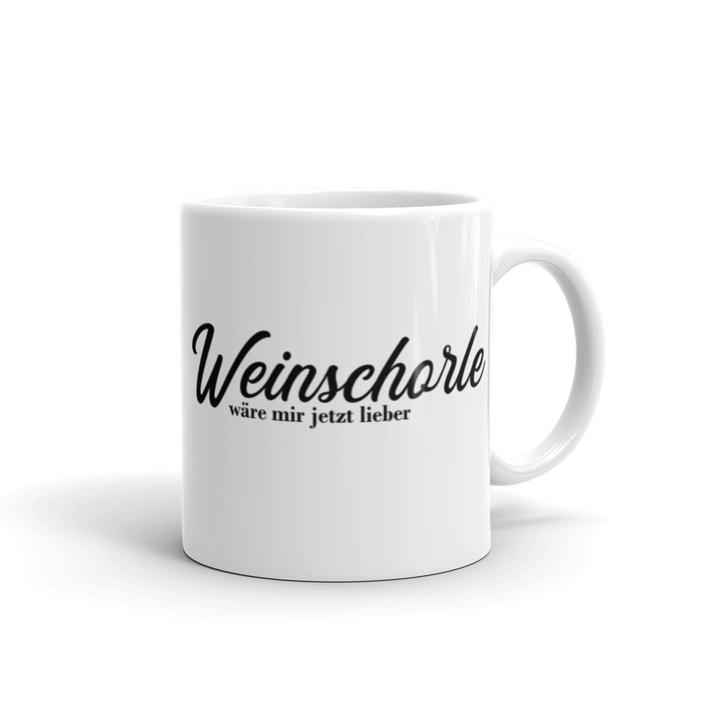 Weinschorle wäre mir jetzt lieber - Tasse
