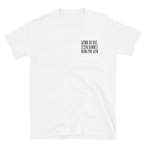 Wenn du das lesen kannst - T-Shirt Damen