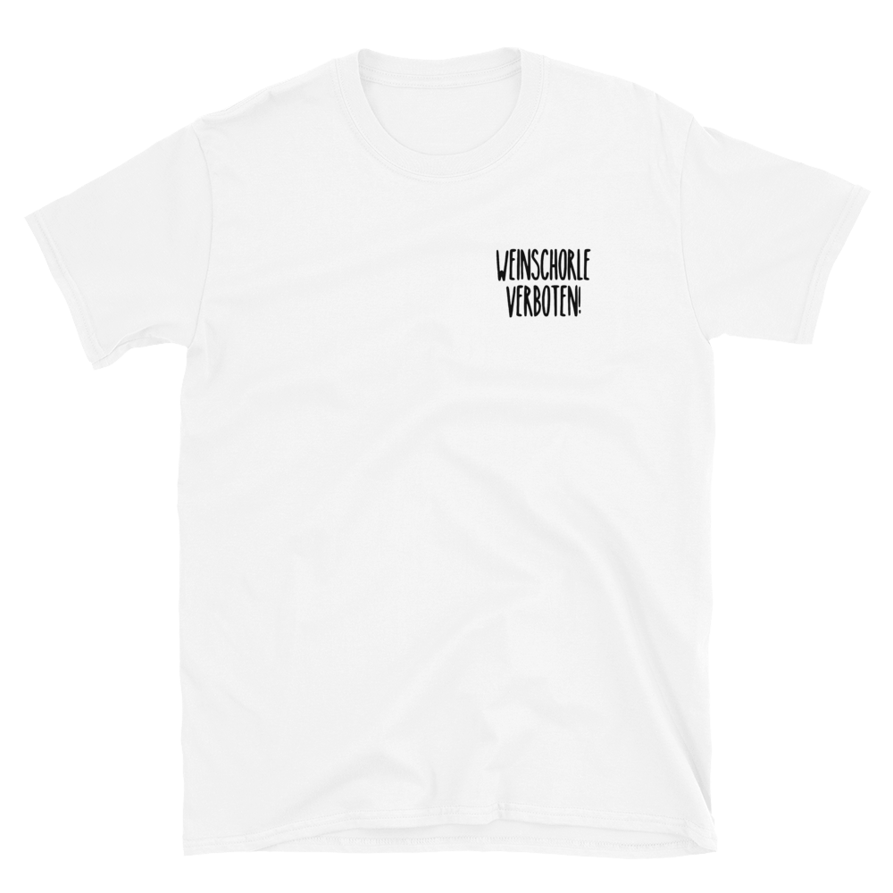 Weinschorle verboten - T-Shirt Herren