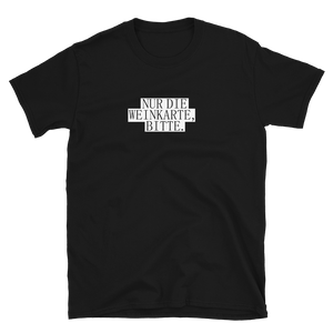 Weinkarte - T-Shirt Herren