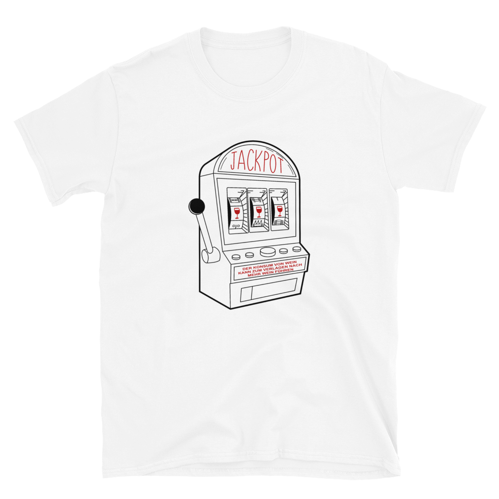 Wein Jackpot - T-Shirt Herren