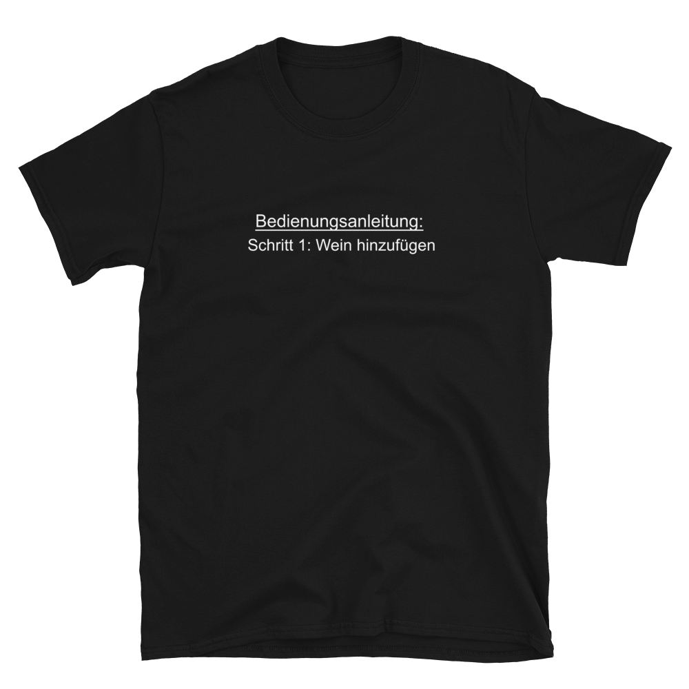 Bedienungsanleitung - T-Shirt Damen