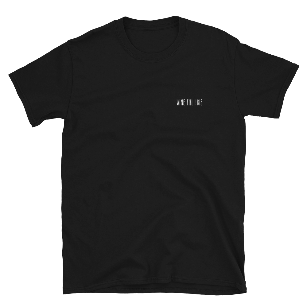 Wine till I die - T-Shirt Damen