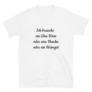 Weingut statt Glas - T-Shirt Herren