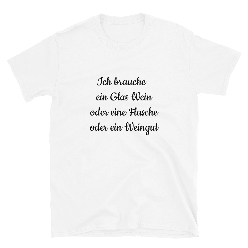Weingut statt Glas - T-Shirt Herren