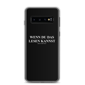 Wenn du das lesen kannst - Samsung Handyhülle