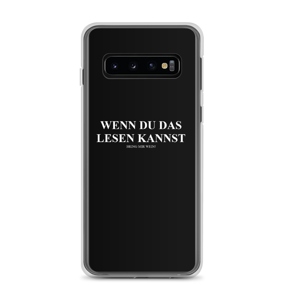 Wenn du das lesen kannst - Samsung Handyhülle