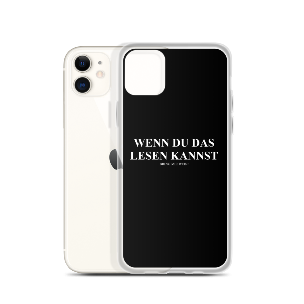 Wenn du das lesen kannst - iPhone Hülle