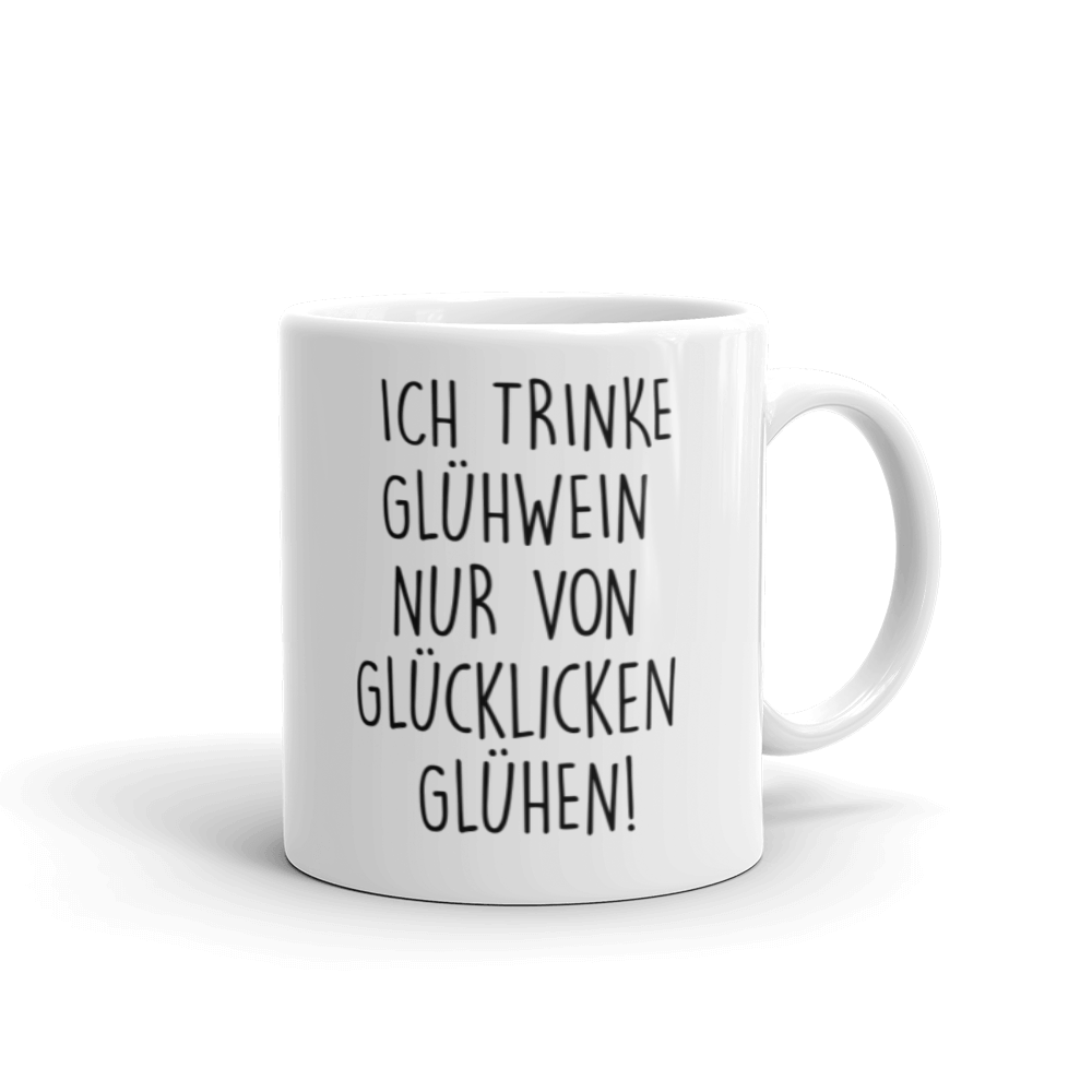 Glühwein von glücklichen Glühen - Tasse