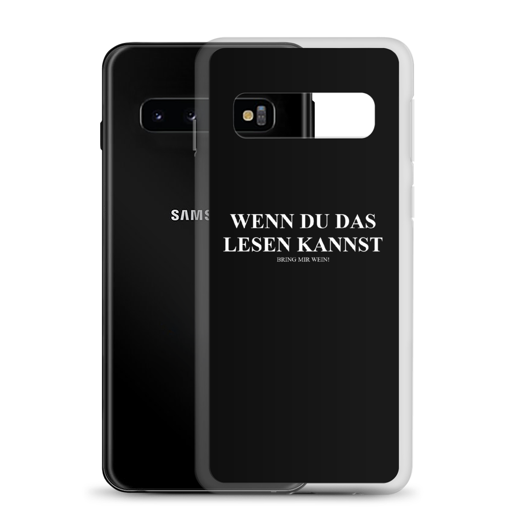 Wenn du das lesen kannst - Samsung Handyhülle