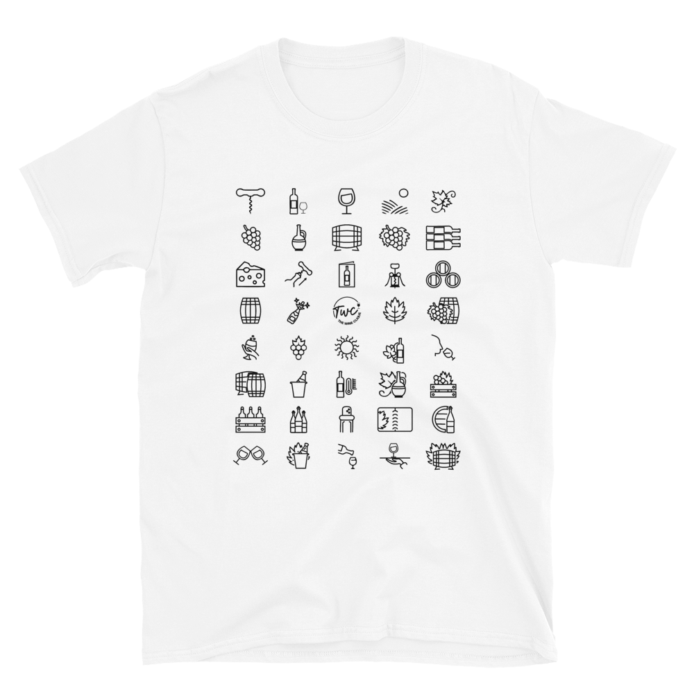 Wein Icons - T-Shirt Damen