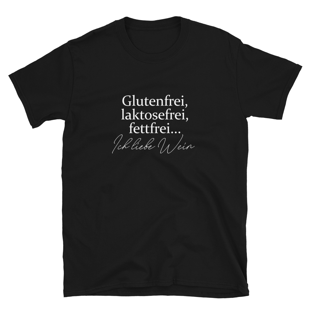 Glutenfrei, laktosefrei, fettfrei - T-Shirt Herren