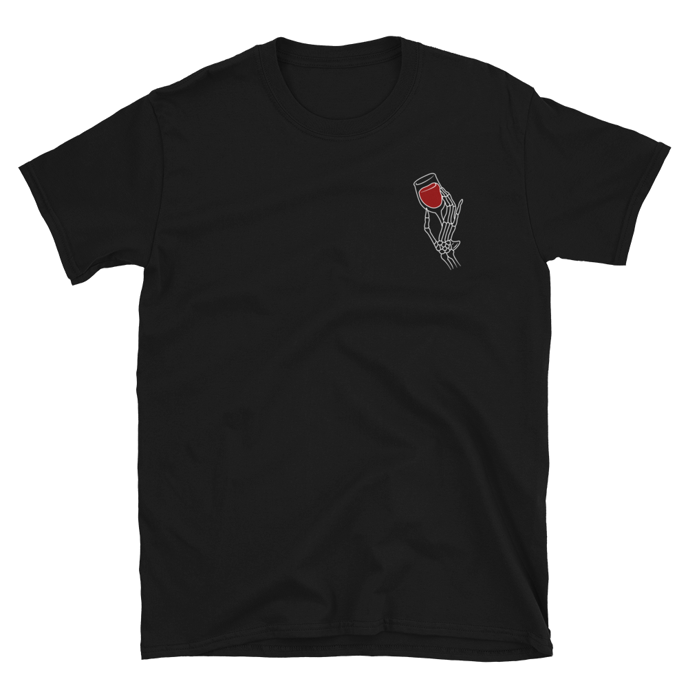 Wine drinking till I die - T-Shirt Herren