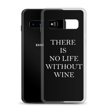Laden Sie das Bild in den Galerie-Viewer, No life without wine - Samsung Handyhülle