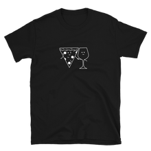 Laden Sie das Bild in den Galerie-Viewer, Pizza- und Weinliebe - T-Shirt Herren