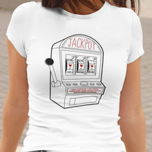 Laden Sie das Bild in den Galerie-Viewer, Wein Jackpot - T-Shirt Damen