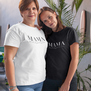 Mama brauche dringend Wein - T-Shirt Damen
