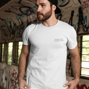 Pass me the fucking vino - T-Shirt Herren