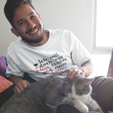Laden Sie das Bild in den Galerie-Viewer, Katzen und Weinliebe - T-Shirt Herren