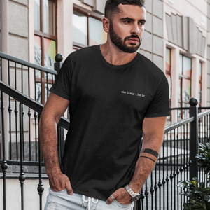 Wine is what I live for - T-Shirt Herren