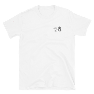 AM Kaffee PM Wein - T-Shirt Damen